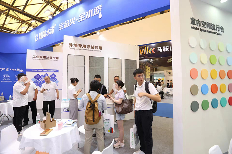 九游娱乐网站：2024上海涂博会晨阳水漆全品类全水漆盛宴以科技赋能绿色生活(图6)