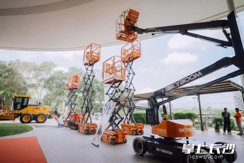 九游娱乐：长沙工程机械扬帆出海势头劲近三年出口总额增速达7752%(图1)